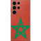 Morocco Flag Distressed Galaxy Skins